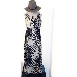 H&M Summer Dress, Zebra Print, SZ 6, Lined